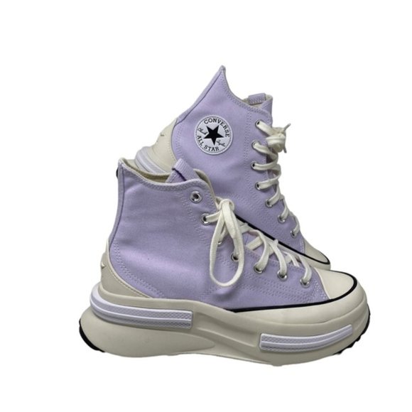 Converse Run Star Legacy Platform Violet Women Sneakers Canvas High Top A03064C - Picture 6 of 9